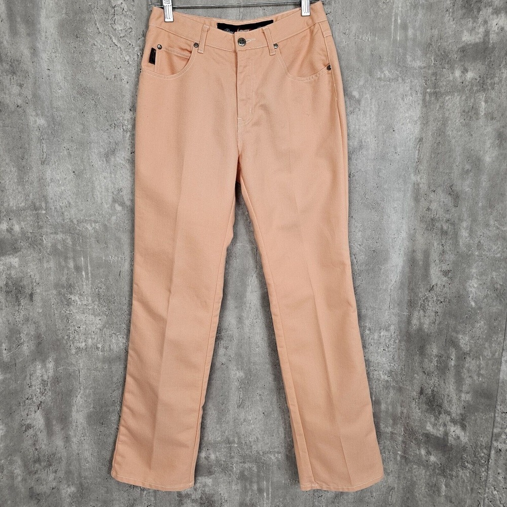 Vintage 90s Johnny‎ Blaze Flame Womens 5/6 Pink Jeans Method Man Wu Tang